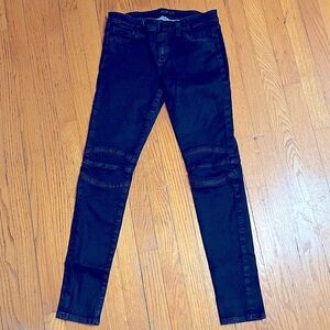 Joe’s Jeans The Skinny Dark Indigo Moto Pants - Size 29